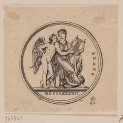 Medal Depicting Erato