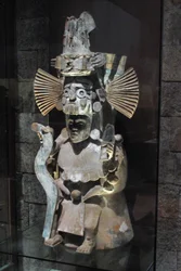 Incense Burner in the Form of the God Tlaloc, Tlahuac, Late Postclassic Period, c.1500