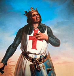 Portrait of Louis IX, King of France, called Saint Louis