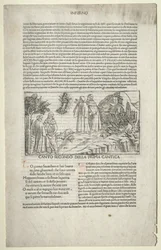 Dante and Virgil with the Vision of Beatrice