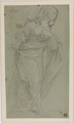 Standing Draped Female Figure
