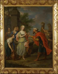 Eliezer and Rebecca at the well