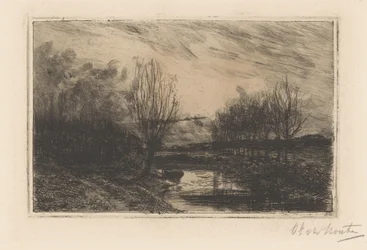 Ditch with Pollard Willows