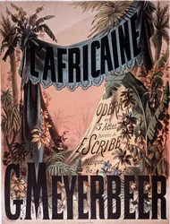Poster for opera 