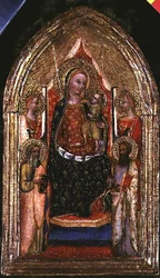 Madonna and Child Enthroned with St. Bartholomew and Other Saints