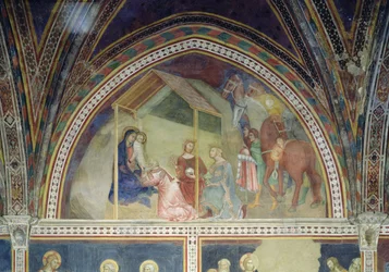 The Adoration of the Magi, from a Series of Scenes of the New Testament