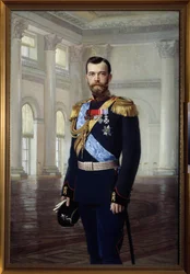 Portrait of Tsar Nicholas II of Russia in 1900