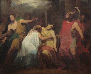 Study for the Death of Lucretia
