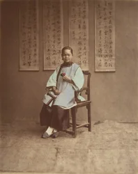 Fille de Shanghai, 1870s