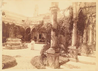 Church Courtyard, Sicily