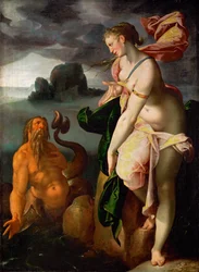 Scylla and Glaucus, ca. 1580-1582