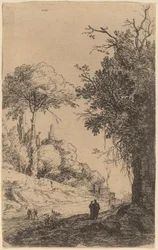 Part of the Via Flaminia