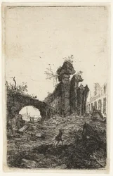 Ruins of the Coliseum, plate 10 from The Ruins of Rome