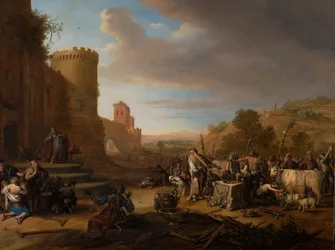 Saints Paul and Barnabas at Lystra (Sacrifice at Lystra)