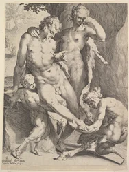 Oreads Removing a Thorn from a Satyr