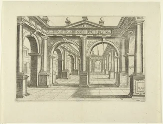 Building with Double Arch in Doric Style