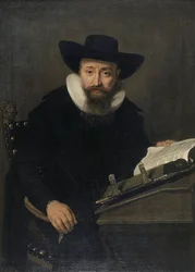 Portrait of an Unknown Man, Probably a Protestant Minister