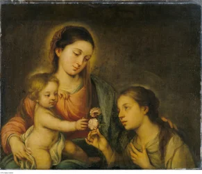 The Virgin and Child with Saint Rose of Viterbo