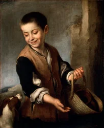 Boy with a Dog