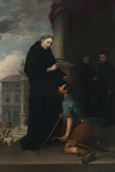 Saint Thomas of Villanueva Healing a Lame Man