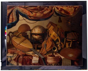 A Still Life with Musical Instruments