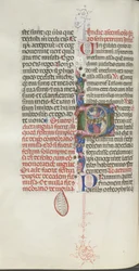 Missale: Fol. 208v: Ascension of Christ