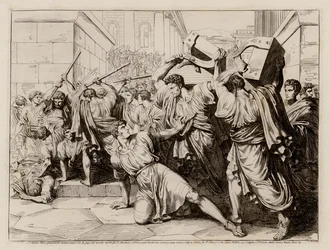 Death of Tiberius Gracchus