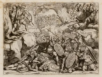Destruction of the Roman gens Fabia at the Battle of the Cremera, 477 BC