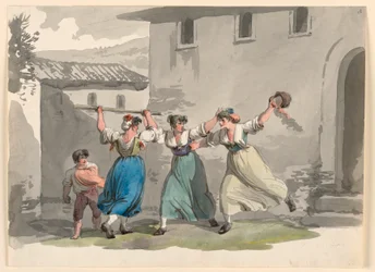 Fight of Women in Rome, 1807–08