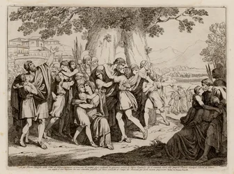 Gratitude of the people of Falerii for the actions of Marcus Furius Camillus, 394 BC