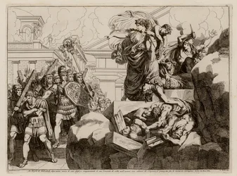 Suicide of the wife of Hasdrubal