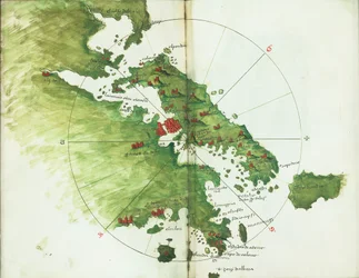 Chart of Negroponte, c.1485