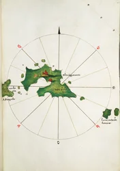 Los Map, c.1480