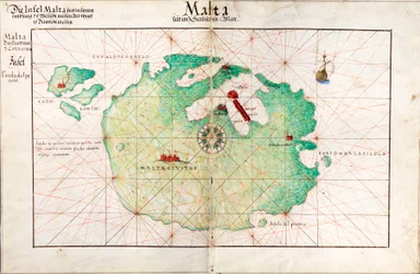 Map of Malta