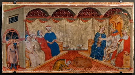Dispute of St. Sylvester with the Rome Rabbis in the Presence of Constantine and Helen