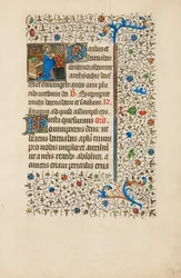 Saint Barnabas Reading from a Book