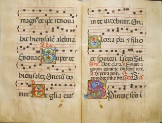 Benedictine Antiphonary, ca. 1467-70