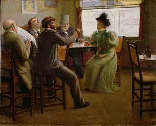 Bar Interior, c.1880