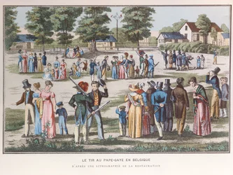 Game of Papegay in Belgium