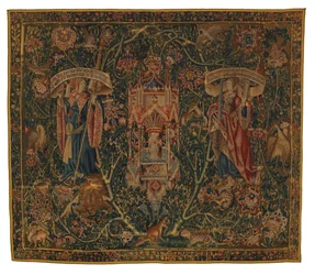 Tapestry, Sibylla Libya and Europa (One of Set of Six Sibyls, Called the 