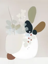 Soft Abstract Botanicals