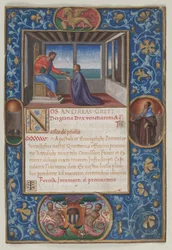 Leaf from a Commission: St. Mark Giving the Keys of Venice to Francesco de Priuli, c. 1523-1524
