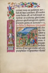 Martyrdom of St. Stephen (detail)