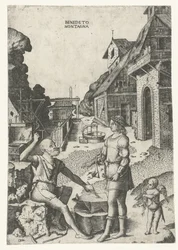 Apollo with Cupid by Vulcan