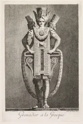 Mascarade à la Grecque: Grenadier à la Grecque Plate 3