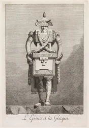 Masquerade in the Greek Style: The Greek Bride (Plate 7)
