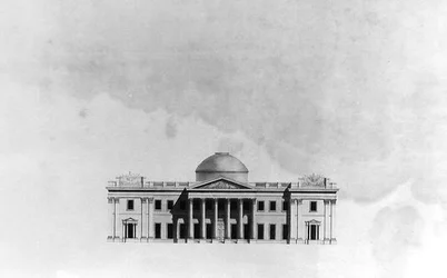 Elevation of Principal Front of a house