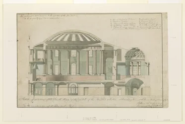Section of US Capitol South Wing