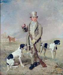 Richard Prince, with Damon, the late Colonel Mellish