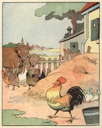 Illustration for Chantecler by Benjamin Rabier